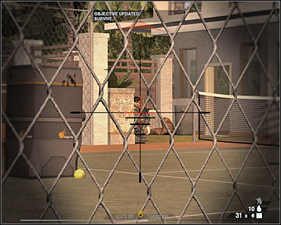 1 - Scene 3 - Showdown - part 1 - Act 7 - Estate - Tom Clancys Rainbow Six: Vegas 2 - Game Guide and Walkthrough