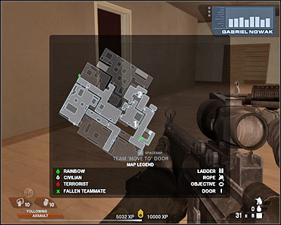 1 - Scene 2 - Hacienda - part 2 - Act 7 - Estate - Tom Clancys Rainbow Six: Vegas 2 - Game Guide and Walkthrough