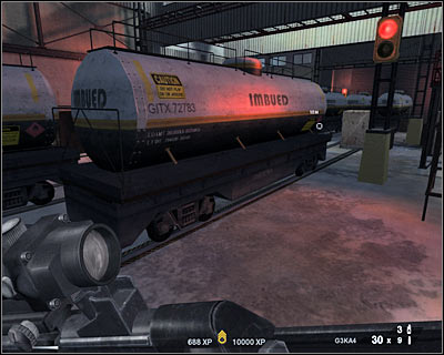 Proceed towards a new building - Scene 2 - Furnaces - part 1 - Act 6 - Nevada Desert - Tom Clancys Rainbow Six: Vegas 2 - Game Guide and Walkthrough