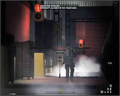 The third terrorist can be found to your right - Scene 2 - Furnaces - part 1 - Act 6 - Nevada Desert - Tom Clancys Rainbow Six: Vegas 2 - Game Guide and Walkthrough