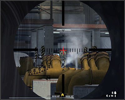 Once you've secured the area, start moving towards the neutralized heavy machine gun post - Scene 1 - Drop Off - part 1 - Act 6 - Nevada Desert - Tom Clancys Rainbow Six: Vegas 2 - Game Guide and Walkthrough