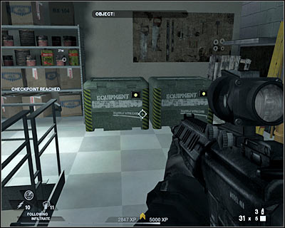 Take a closer look at your tactical map - Scene 4 - Extraction - part 1 - Act 5 - Theater - Tom Clancys Rainbow Six: Vegas 2 - Game Guide and Walkthrough