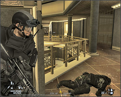 1 - Scene 3 - Center Stage - part 4 - Act 5 - Theater - Tom Clancys Rainbow Six: Vegas 2 - Game Guide and Walkthrough