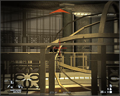 Try securing the surrounding area from here - Scene 3 - Center Stage - part 4 - Act 5 - Theater - Tom Clancys Rainbow Six: Vegas 2 - Game Guide and Walkthrough