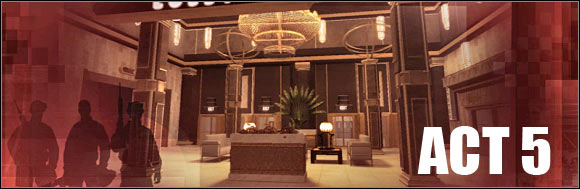 Scene walkthrough - Scene 1 - Penthouse - part 1 - Act 5 - Theater - Tom Clancys Rainbow Six: Vegas 2 - Game Guide and Walkthrough