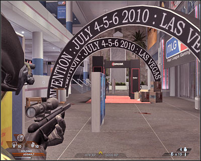 Make sure that you've been able to kill all the terrorists - Scene 3 - North Hall - part 2 - Act 4 - Convention Center - Tom Clancys Rainbow Six: Vegas 2 - Game Guide and Walkthrough