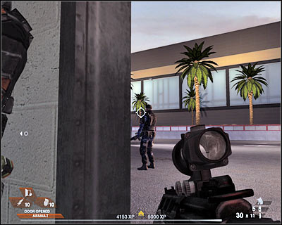 This is going to be a challenging battle - Scene 2 - Exhibition Hall - part 1 - Act 4 - Convention Center - Tom Clancys Rainbow Six: Vegas 2 - Game Guide and Walkthrough