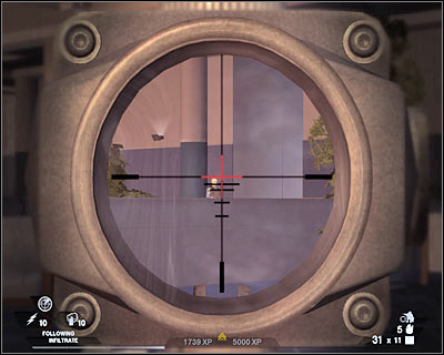 You will have to be ready for more enemy units to arrive here - Scene 1 - South Hall - part 1 - Act 4 - Convention Center - Tom Clancys Rainbow Six: Vegas 2 - Game Guide and Walkthrough