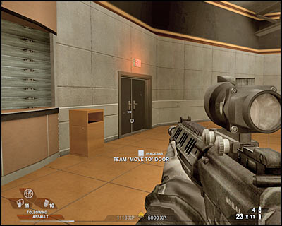 Start off by taking a closer look at your tactical map - Scene 2 - Arena - part 3 - Act 3 - Recreation Center - Tom Clancys Rainbow Six: Vegas 2 - Game Guide and Walkthrough