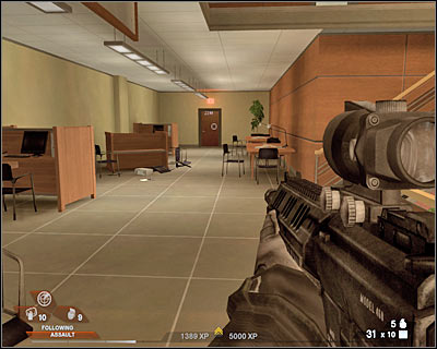 1 - Scene 3 - Library - part 2 - Act 3 - Recreation Center - Tom Clancys Rainbow Six: Vegas 2 - Game Guide and Walkthrough