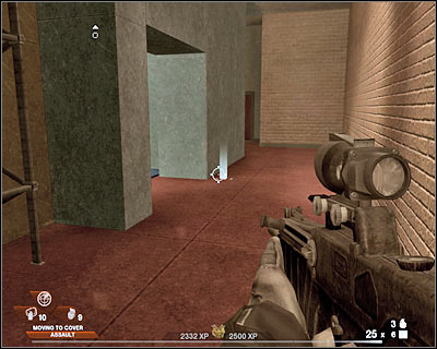 You will probably notice that a lot of terrorists are trying to use the ropes to get closer to your current position (screen) - Scene 1 - Gymnasium - part 4 - Act 3 - Recreation Center - Tom Clancys Rainbow Six: Vegas 2 - Game Guide and Walkthrough