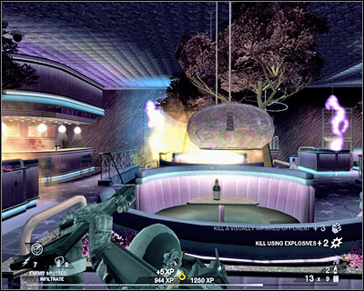 I guess you may be a little surprised by the fact that some of the upcoming fights are going to be more difficult - Scene 2 - Nightclub - part 3 - Act 2 - Old Vegas - Tom Clancys Rainbow Six: Vegas 2 - Game Guide and Walkthrough