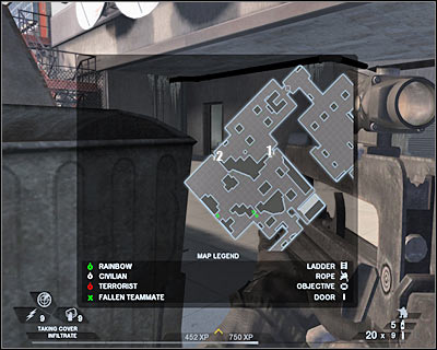 You've dealt with the first group, but it's not over yet - Scene 2 - Ambush - part 3 - Act 1 - Pyrénées - Tom Clancys Rainbow Six: Vegas 2 - Game Guide and Walkthrough