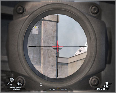 Make a few steps forward and you'll reach a junction - Scene 2 - Ambush - part 2 - Act 1 - Pyrénées - Tom Clancys Rainbow Six: Vegas 2 - Game Guide and Walkthrough