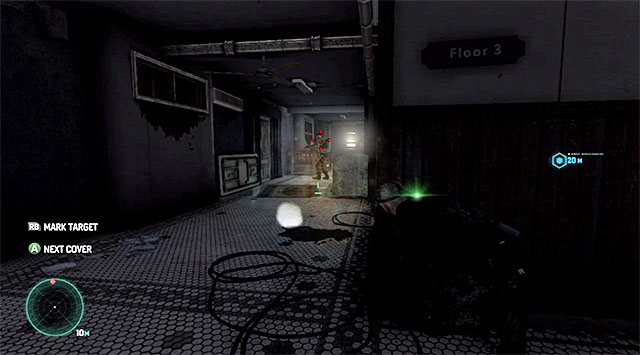 Anticipating of the remaining enemies - Find Kobin - Mission 1 - Safehouse - Tom Clancys Splinter Cell: Blacklist - Game Guide and Walkthrough