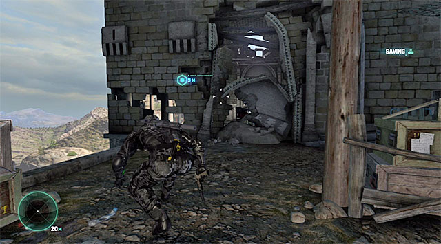 The cliff - Locate the source of transmission - Mission 2 - Insurgent Stronghold - Tom Clancys Splinter Cell: Blacklist - Game Guide and Walkthrough