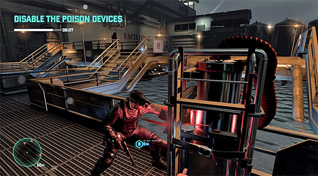 The second pump - Disable the poison devices - Mission 3 - American Consumption - Tom Clancys Splinter Cell: Blacklist - Game Guide and Walkthrough