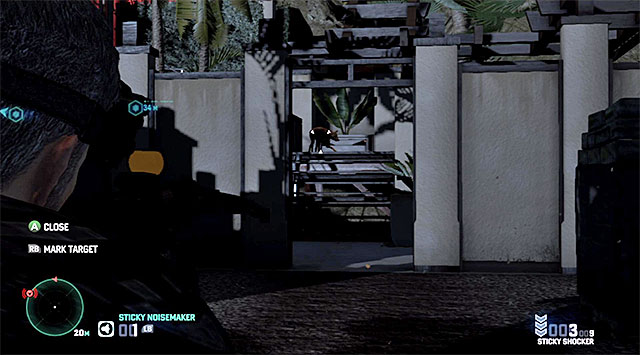 The dog on the stairs - Gain access into the estate - Mission 4 - Private Estate - Tom Clancys Splinter Cell: Blacklist - Game Guide and Walkthrough