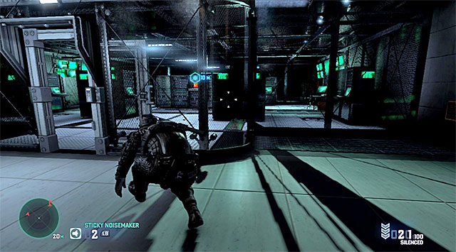 Slowly, keep moving towards the place where you have started the exploration of this location - Gain access to the treasure - Mission 6 - Special Missions HQ - Tom Clancys Splinter Cell: Blacklist - Game Guide and Walkthrough