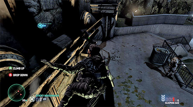 An ideal moment to drop down and walk out of the park - Reach the evacuation zone - Mission 6 - Special Missions HQ - Tom Clancys Splinter Cell: Blacklist - Game Guide and Walkthrough