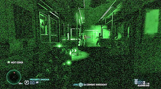 The second group of terrorists - Catch up with the ringleader of the engineer cell - Mission 7 - Transit Yards - Tom Clancys Splinter Cell: Blacklist - Game Guide and Walkthrough