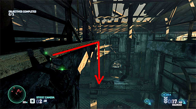 If you play solo or, for any reasons, you do not want to use the variant described above, it will be best to go for a quite time-consuming walk through the highest floors of the den - Mission 3 - Hackers Den - Optional missions assigned by Grim - Tom Clancys Splinter Cell: Blacklist - Game Guide and Walkthrough