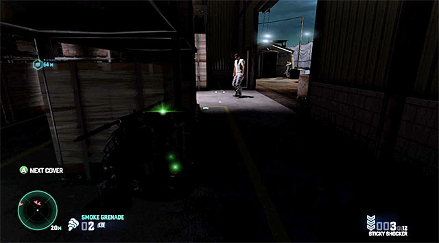 The vicinities of the storage exit - Make it out of the camp - Mission 8 - Detention Facility - Tom Clancys Splinter Cell: Blacklist - Game Guide and Walkthrough