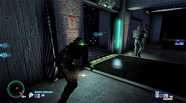 Passage to the next location - Sabotage the bunker's defense systems - Mission 12 - Site F - Tom Clancys Splinter Cell: Blacklist - Game Guide and Walkthrough