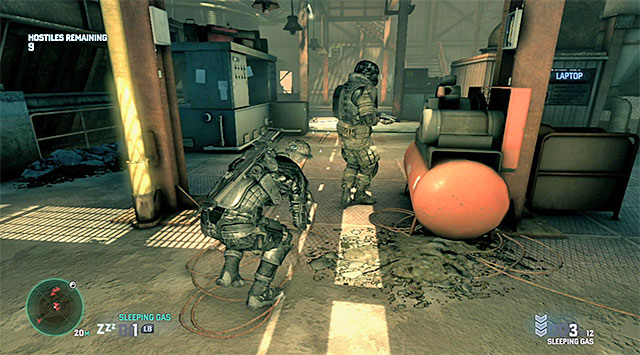 A heavy armored enemy - Mission 3 - Blood Diamond Mine - Optional missions assigned by Kobin - Tom Clancys Splinter Cell: Blacklist - Game Guide and Walkthrough