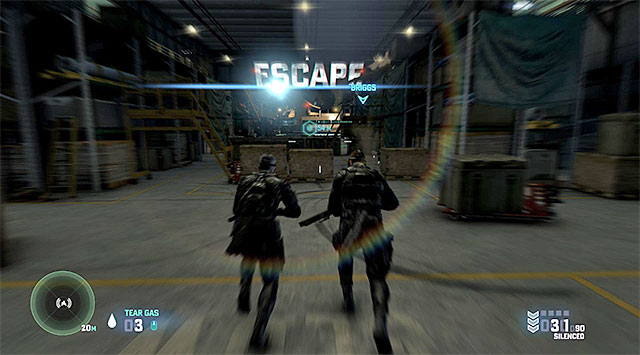 Escape from the base - Mission 2 - Missile Plant - Additional missions assigned by Briggs - Tom Clancys Splinter Cell: Blacklist - Game Guide and Walkthrough
