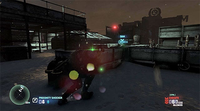 The rooftop observed by snipers - Mission 4 - Abandoned City - Additional missions assigned by Briggs - Tom Clancys Splinter Cell: Blacklist - Game Guide and Walkthrough