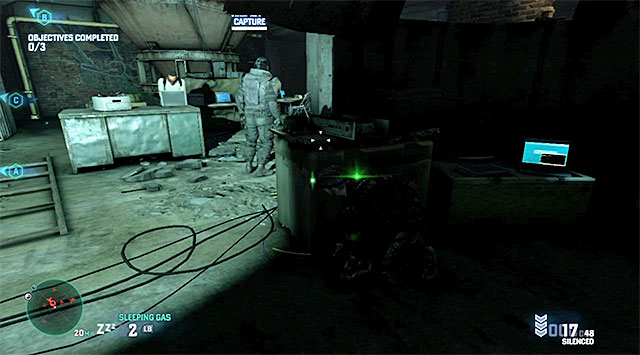 Try to get the enemy from behind and drag him off to a secluded area - Grim's missions - High Value Targets - Tom Clancys Splinter Cell: Blacklist - Game Guide and Walkthrough