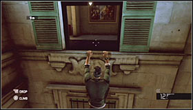 Use the pipe to get to the ledge and then head left - Walkthrough - Kobins Mansion - Walkthrough - Tom Clancys Splinter Cell: Conviction - Game Guide and Walkthrough