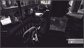 Option B: Choosing this option will allow you to reach your destination without killing anyone, but obviously it's not going to be easy - Walkthrough - Kobins Mansion - Walkthrough - Tom Clancys Splinter Cell: Conviction - Game Guide and Walkthrough