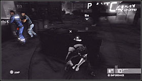 As soon as you've used the switch jump through a nearby window #1 - Walkthrough - Price Airfield - Walkthrough - Tom Clancys Splinter Cell: Conviction - Game Guide and Walkthrough