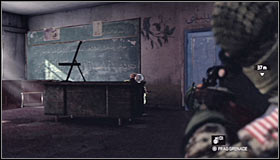 Proceed to the other end of the corridor when it's safe and then carefully turn right #1 - Walkthrough - Diwaniya, Iraq - Walkthrough - Tom Clancys Splinter Cell: Conviction - Game Guide and Walkthrough