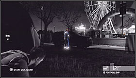 The death of the second guard will probably trigger an alarm in the car he was standing close to - Walkthrough - Washington Monument - Walkthrough - Tom Clancys Splinter Cell: Conviction - Game Guide and Walkthrough
