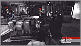 Neutralize the guard in hand to hand combat #1 - Walkthrough - White Box Laboratories - part 1 - Walkthrough - Tom Clancys Splinter Cell: Conviction - Game Guide and Walkthrough