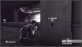 You'll have to be careful here, because two upper floors are being occupied by enemy forces - Walkthrough - White Box Laboratories - part 1 - Walkthrough - Tom Clancys Splinter Cell: Conviction - Game Guide and Walkthrough