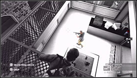 Option A: Despite what you might think you shouldn't ignore this option, because you'll have to become aggressive anyway in a few minutes - Walkthrough - White Box Laboratories - part 2 - Walkthrough - Tom Clancys Splinter Cell: Conviction - Game Guide and Walkthrough