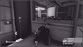 Option B: Avoiding three nearby guards is possible, however it is also tricky and quite risky - Walkthrough - White Box Laboratories - part 2 - Walkthrough - Tom Clancys Splinter Cell: Conviction - Game Guide and Walkthrough