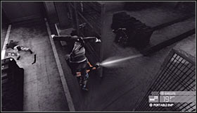 Wait until two other guards decide to show up here - Walkthrough - White Box Laboratories - part 2 - Walkthrough - Tom Clancys Splinter Cell: Conviction - Game Guide and Walkthrough