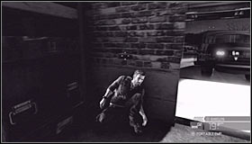 Return to the area where you've used the pipe to climb up #1, but this time you'll want to slide down - Walkthrough - White Box Laboratories - part 2 - Walkthrough - Tom Clancys Splinter Cell: Conviction - Game Guide and Walkthrough