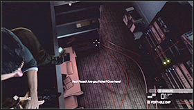 AS SOON AS you've used the door look up and pull yourself up to an upper ledge #1 - Walkthrough - Third Echelon HQ - part 2 - Walkthrough - Tom Clancys Splinter Cell: Conviction - Game Guide and Walkthrough