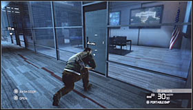 Walkthrough (continued): Your next area of interest should be a long corridor filled with new traps #1 - Walkthrough - Third Echelon HQ - part 3 - Walkthrough - Tom Clancys Splinter Cell: Conviction - Game Guide and Walkthrough
