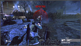 The best way to initiate this fight would be to throw a grenade at the largest group of enemies #1 - Walkthrough - Michigan Ave. Reservoir - part 1 - Walkthrough - Tom Clancys Splinter Cell: Conviction - Game Guide and Walkthrough