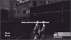 I would recommend getting closer to the room occupied by the engineer using balustrades found to the left #1 and to the right #2 of a small entrance - Walkthrough - Michigan Ave. Reservoir - part 1 - Walkthrough - Tom Clancys Splinter Cell: Conviction - Game Guide and Walkthrough