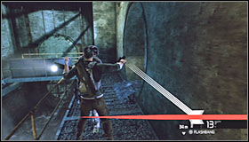 Expect more enemies to start showing up in this area #1 - Walkthrough - Michigan Ave. Reservoir - part 1 - Walkthrough - Tom Clancys Splinter Cell: Conviction - Game Guide and Walkthrough