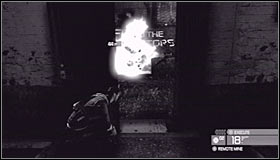 Notice that you'll have a chance to deal with the first group of enemy soldiers by aiming at an explosive barrel located directly in front of the exit #1 - Walkthrough - Michigan Ave. Reservoir - part 2 - Walkthrough - Tom Clancys Splinter Cell: Conviction - Game Guide and Walkthrough