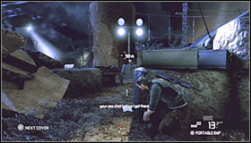 Once you're outside the building you'll soon notice that it will become your top priority for the next few minutes to avoid an enemy helicopter #1 - Walkthrough - Michigan Ave. Reservoir - part 2 - Walkthrough - Tom Clancys Splinter Cell: Conviction - Game Guide and Walkthrough